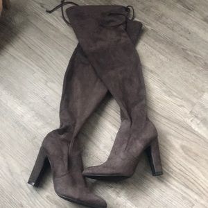 Unisa suede over the knee boots